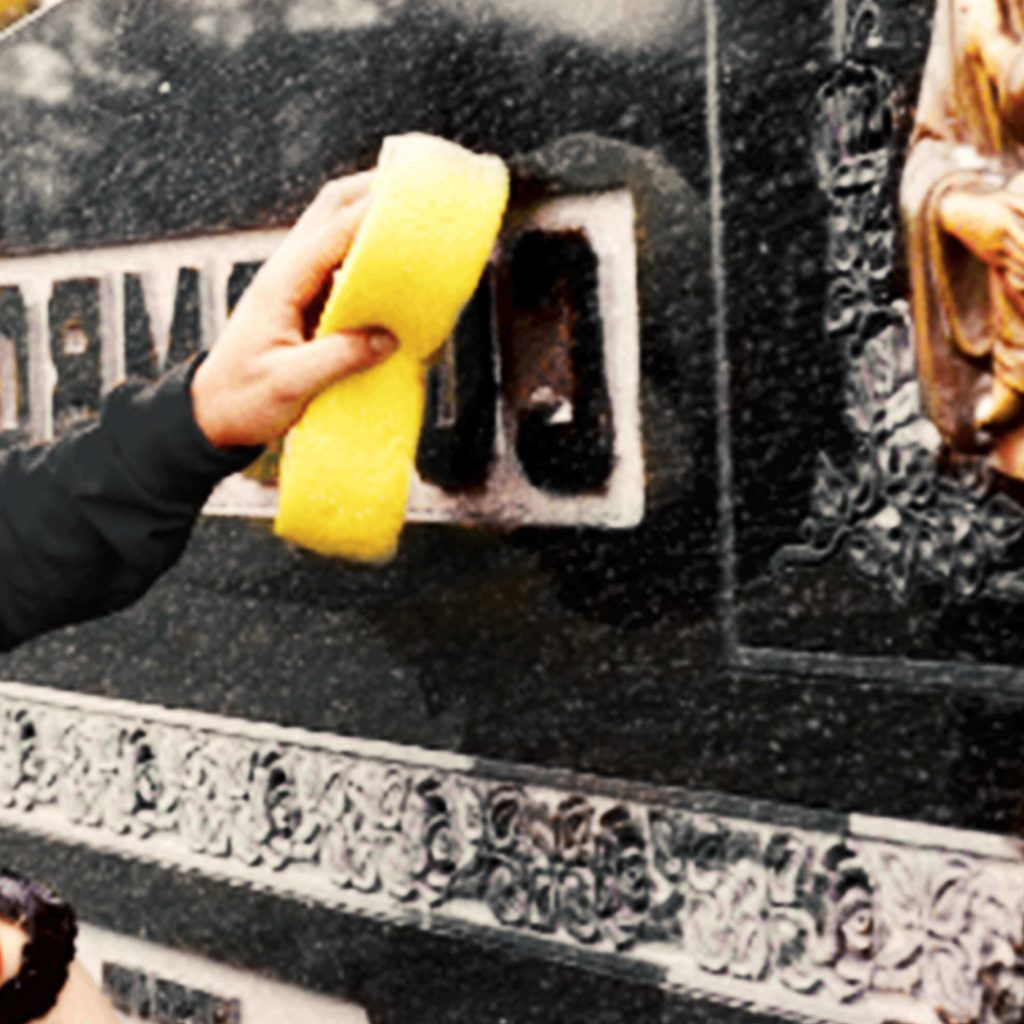 How to fix a sinking grave Slovenia