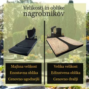 Oblike nagrobnikov