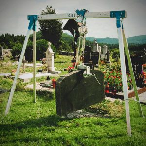 how much does it cost to change a headstone Slovenia