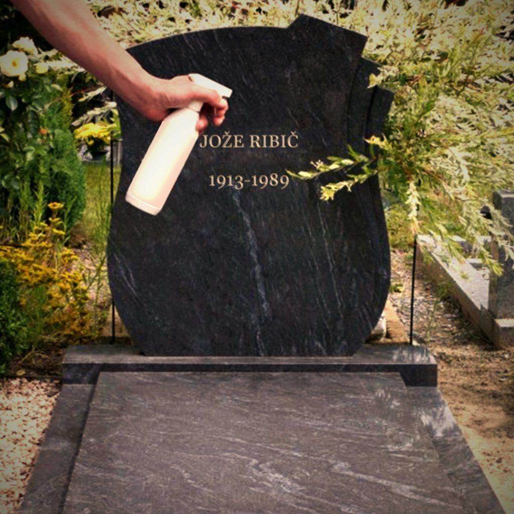 obnoviti napis na nagrobniku Slovenija