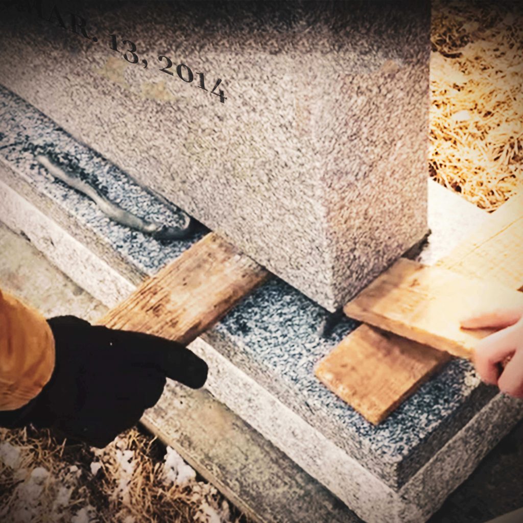 who installs headstones Slovenia